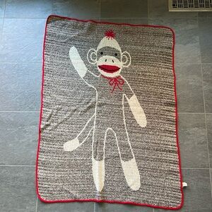 EUC Sock Monkey Blanket